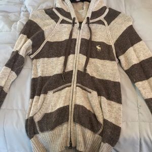 Abercrombie and Fitch zip up